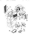 COOLING SYSTEM Diagram and Parts List for RT211ZCW0  Frigidaire Refrigerator