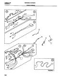 WIRING HARNESS Diagram and Parts List for FEB796BBBA  Frigidaire Microwave Oven Combo