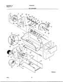 ICE CONTAINER Diagram and Parts List for GRS20ZRHD8  Gibson Refrigerator