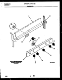 BACKGUARD Diagram and Parts List for MPF300BPDA  Uni Range