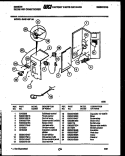 DOOR PARTS Diagram and Parts List for CGC3M2DXD  Gibson Range
