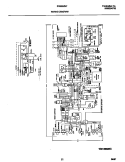 WIRING DIAGRAM Diagram and Parts List for FRS22ZNFW0  Frigidaire Refrigerator