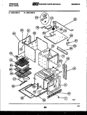 BODY PARTS Diagram and Parts List for REG74BL3  Frigidaire Wall Oven