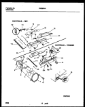 REFRIGERATOR CONTROL ASSEMBLY, DAMP Diagram and Parts List for FRS28XHAB0  Frigidaire Refrigerator