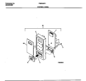 CONTROL PANEL Diagram and Parts List for FMS062E1W0  Frigidaire Microwave