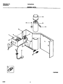 CONTROL PARTS Diagram and Parts List for GAC067W7A1  Gibson Air Conditioner