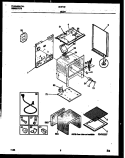 Part Location Diagram of 5303280614 Frigidaire SHIELD-FLUE PROFILE
