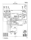 WIRING DIAGRAM Diagram and Parts List for FEFL77ABF  Frigidaire Range