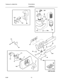 CONTROLS Diagram and Parts List for FSC23LR5JM0  Frigidaire Refrigerator
