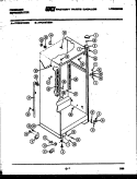 CABINET PARTS Diagram and Parts List for FPCI18TIEH1  Frigidaire Refrigerator