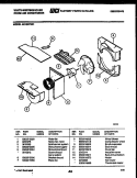 AIR HANDLING PARTS Diagram and Parts List for AS18EP2K1  Frigidaire Air Conditioner