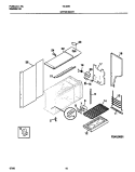 UPPER BODY Diagram and Parts List for 72-3651-23-07  Tappan Range