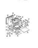 BODY PARTS Diagram and Parts List for REM77BL2  Frigidaire Microwave Oven Combo