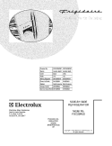 COVER Diagram and Parts List for FSC23R5DW7  Frigidaire Refrigerator