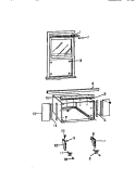 WINDOW MOUNTING Diagram and Parts List for AS248H2K1  Frigidaire Air Conditioner