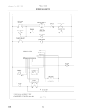 WIRING SCHEMATIC Diagram and Parts List for FEF365XESB  Frigidaire Range