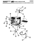 INNER TUB PARTS Diagram and Parts List for SU200JXW2  Frigidaire Dishwasher