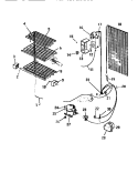 Part Location Diagram of 5303304536 Frigidaire CONDENSER