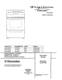 COVER Diagram and Parts List for GLEF378AQG  Frigidaire Range
