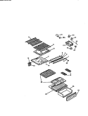 Part Location Diagram of 3018886 Frigidaire RETAINER-REAR