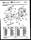 ELECTRICAL PARTS Diagram and Parts List for AK24E6RVC  Gibson Air Conditioner