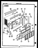 CABINET PARTS Diagram and Parts List for AK16E6RSBA  Gibson Air Conditioner