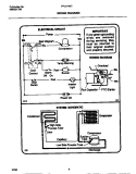 WIRING DIAGRAM Diagram and Parts List for FFU21M8CW2  Frigidaire Freezer
