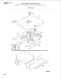 TOP / DRAWER Diagram and Parts List for FEF377CFBE  Frigidaire Range