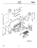 Part Location Diagram of 318132601 Frigidaire INSULATION