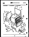 Part Location Diagram of 08013986 Frigidaire PANEL-OVEN TOP