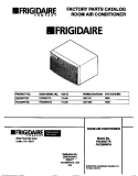 COVER Diagram and Parts List for FAC056W7A2  Frigidaire Air Conditioner