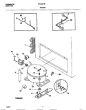 SYSTEM Diagram and Parts List for MFC23M4BW5  Frigidaire Freezer