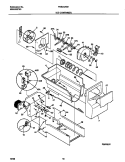 ICE CONTAINER Diagram and Parts List for FRS24ZGHD3  Frigidaire Refrigerator