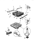 Part Location Diagram of S703404 Frigidaire RACK, UPPER