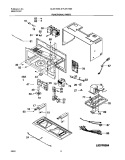 FUNCTIONAL PARTS Diagram and Parts List for GLMV168KB3  Frigidaire Microwave