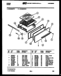 Part Location Diagram of 8007959 Frigidaire PANEL