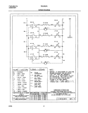WIRING DIAGRAM Diagram and Parts List for FEC36C4ACC  Frigidaire Cooktop