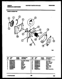 AIR HANDLING PARTS Diagram and Parts List for GAB067P7B1  Gibson Air Conditioner