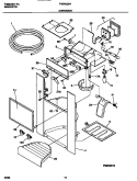 Part Location Diagram of 218852402 Frigidaire HOUSING