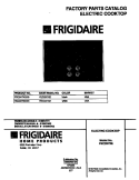 COVER Diagram and Parts List for FEC3X7XEBB  Frigidaire Cooktop