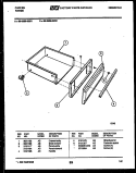 Part Location Diagram of 3205524 Frigidaire INSULATION, DOOR