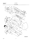 ICE CONTAINER Diagram and Parts List for GLHS234ZAW1  Frigidaire Refrigerator