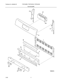 Part Location Diagram of 5304510580 Frigidaire Electronic Control Board