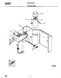CONTROL PARTS Diagram and Parts List for WAC067W7A5A  Frigidaire Air Conditioner