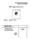 COVER Diagram and Parts List for GSTF1670AS0  Frigidaire Washer