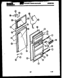 Part Location Diagram of G178279-08 Frigidaire PANEL EXT DOOR FC FR AV