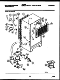 SYSTEM AND AUTOMATIC DEFROST PARTS Diagram and Parts List for RT199MCV0  Frigidaire Refrigerator