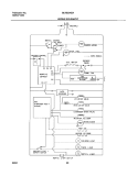 WIRING SCHEMARIC Diagram and Parts List for GLRS234ZAW5  Frigidaire Refrigerator