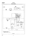 WIRING SCHEMATIC Diagram and Parts List for FGF366CCA  Frigidaire Range