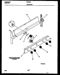 BACKGUARD Diagram and Parts List for CGC3M2DXG  Gibson Range